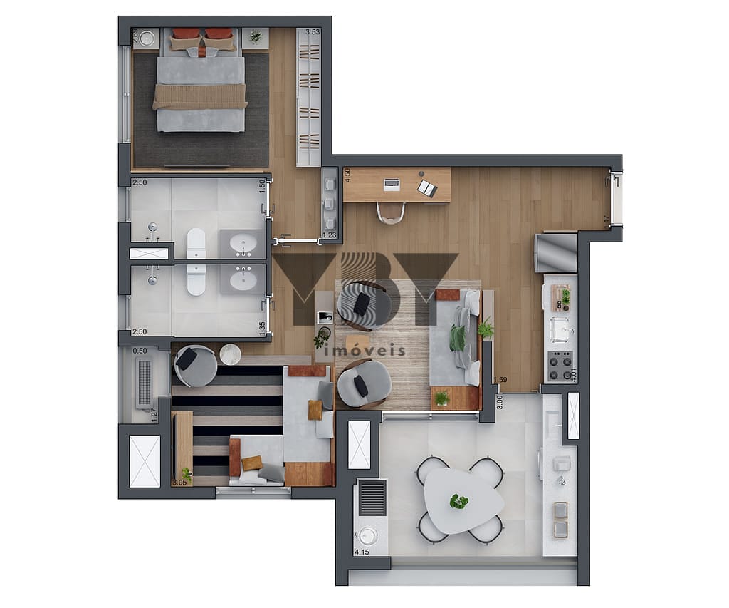 Apartamento, 2 quartos, 60 m² - Foto 24