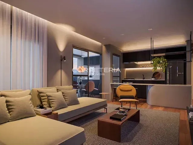 Apartamento 2 quartos e 2 banheiros, à venda, no bairro Brooklin Paulista em São Paulo