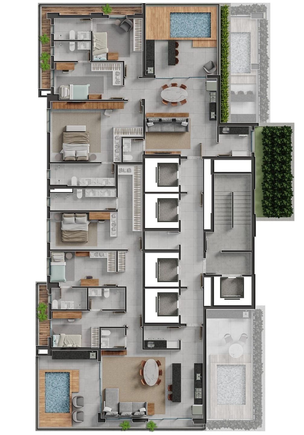 Apartamento, 2 quartos, 139 m² - Foto 64