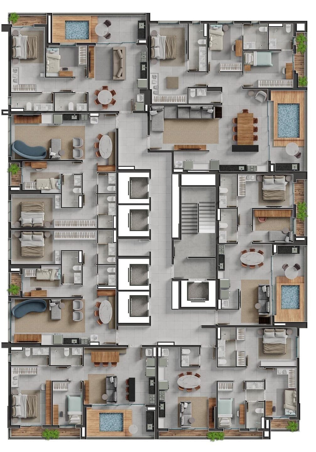 Apartamento, 2 quartos, 139 m² - Foto 71