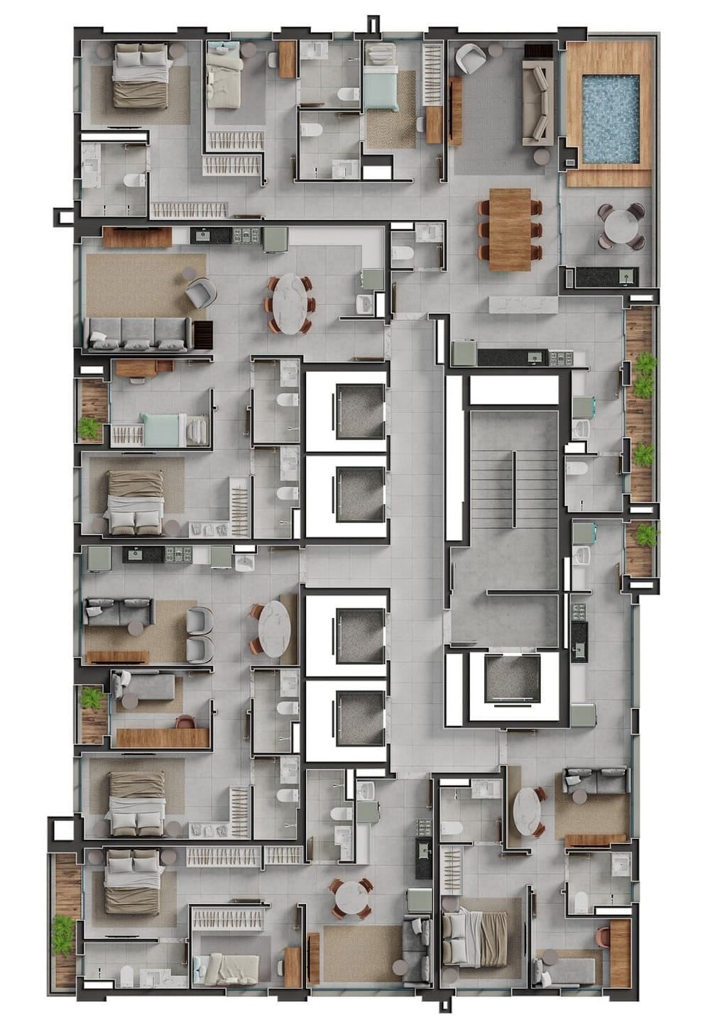 Apartamento, 2 quartos, 90 m² - Foto 60