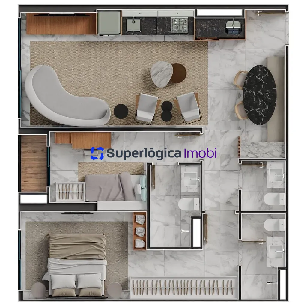 Apartamento, 3 quartos, 142 m² - Foto 83