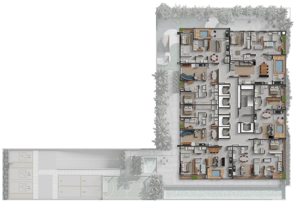 Apartamento, 2 quartos, 72 m² - Foto 62