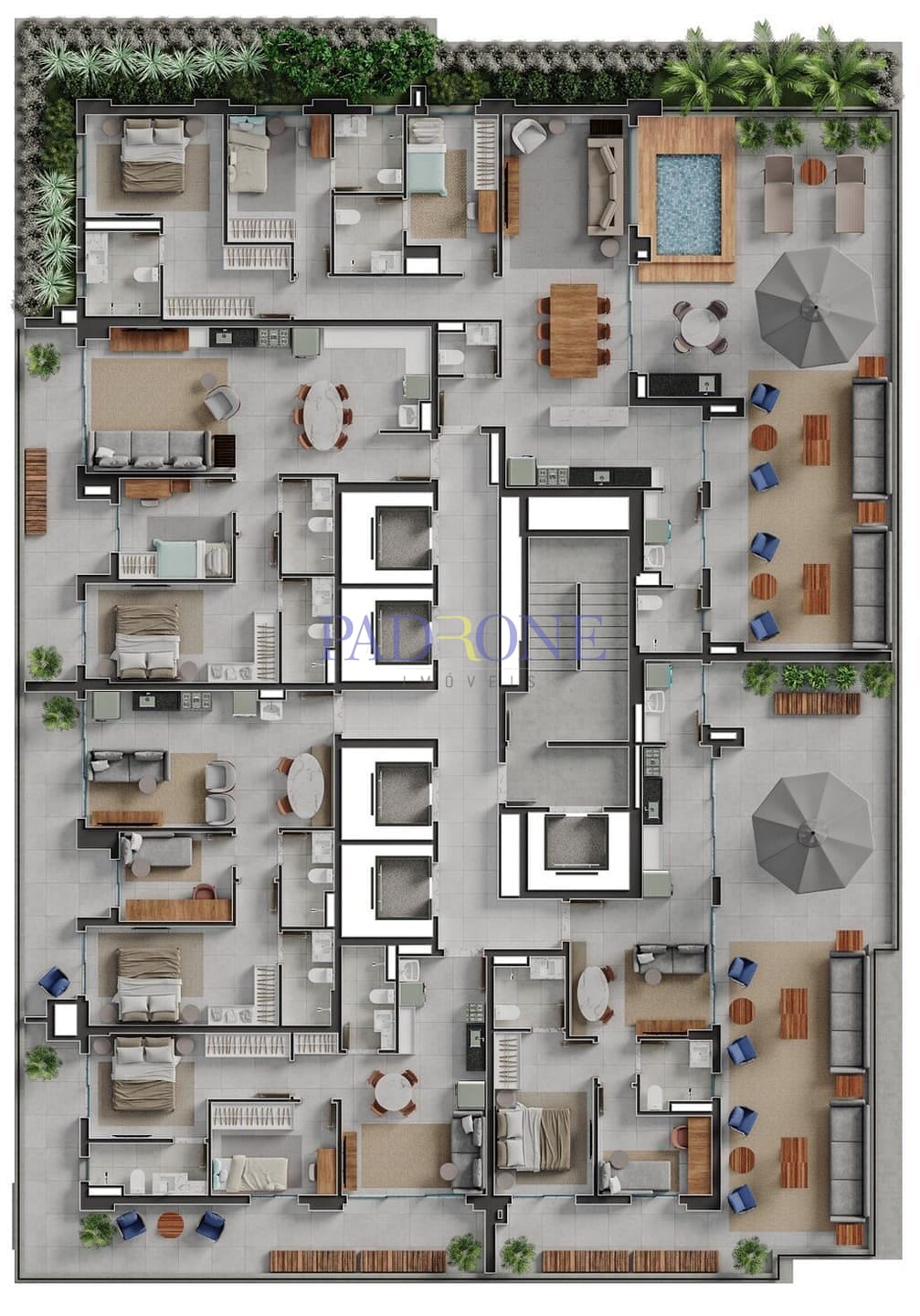 Apartamento à venda com 2 quartos, 72m² - Foto 59