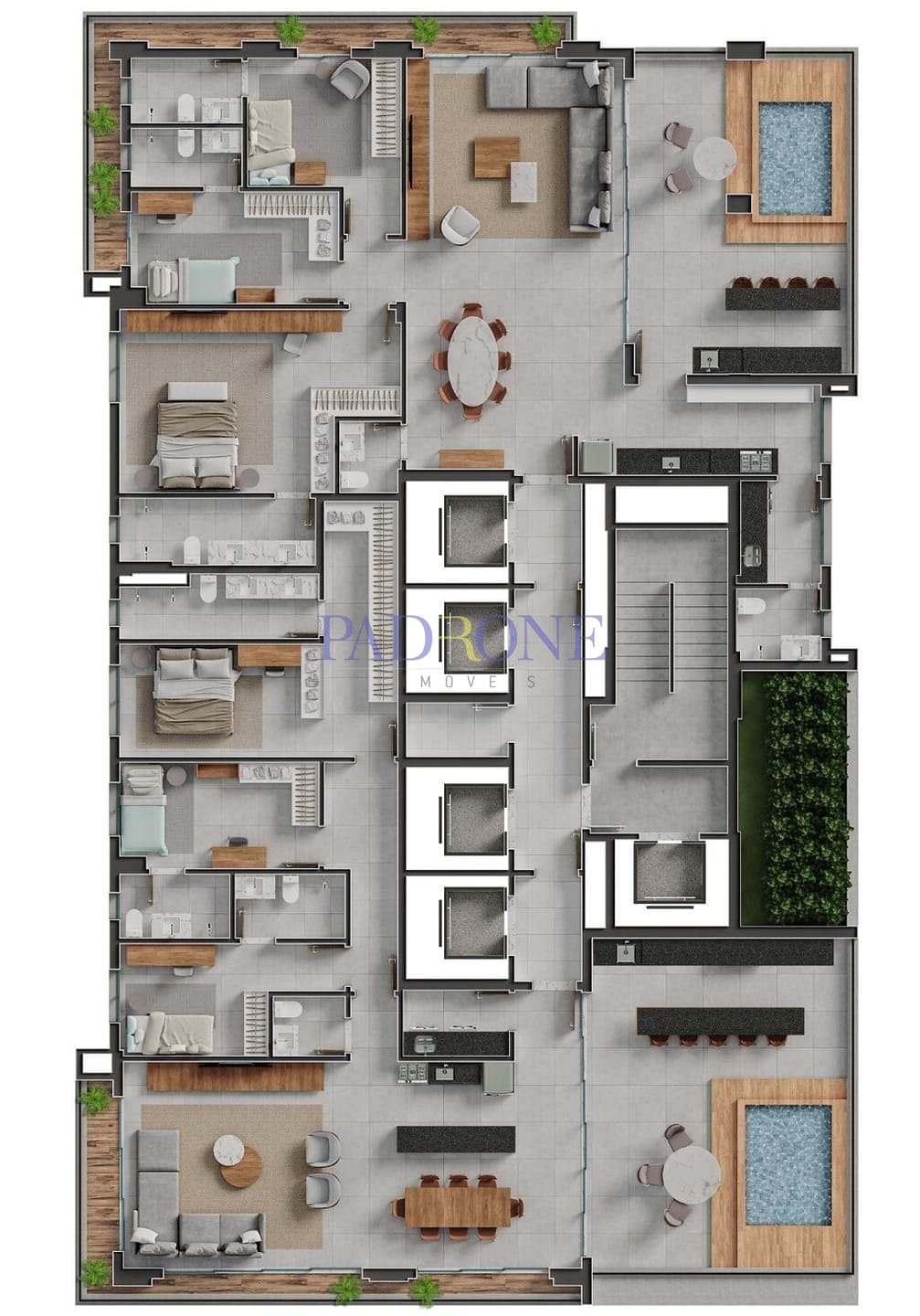 Apartamento à venda com 2 quartos, 72m² - Foto 61