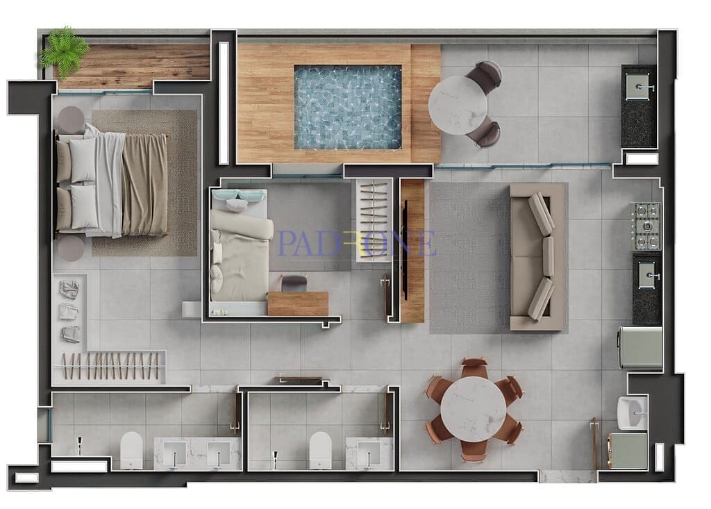 Apartamento à venda com 2 quartos, 72m² - Foto 93