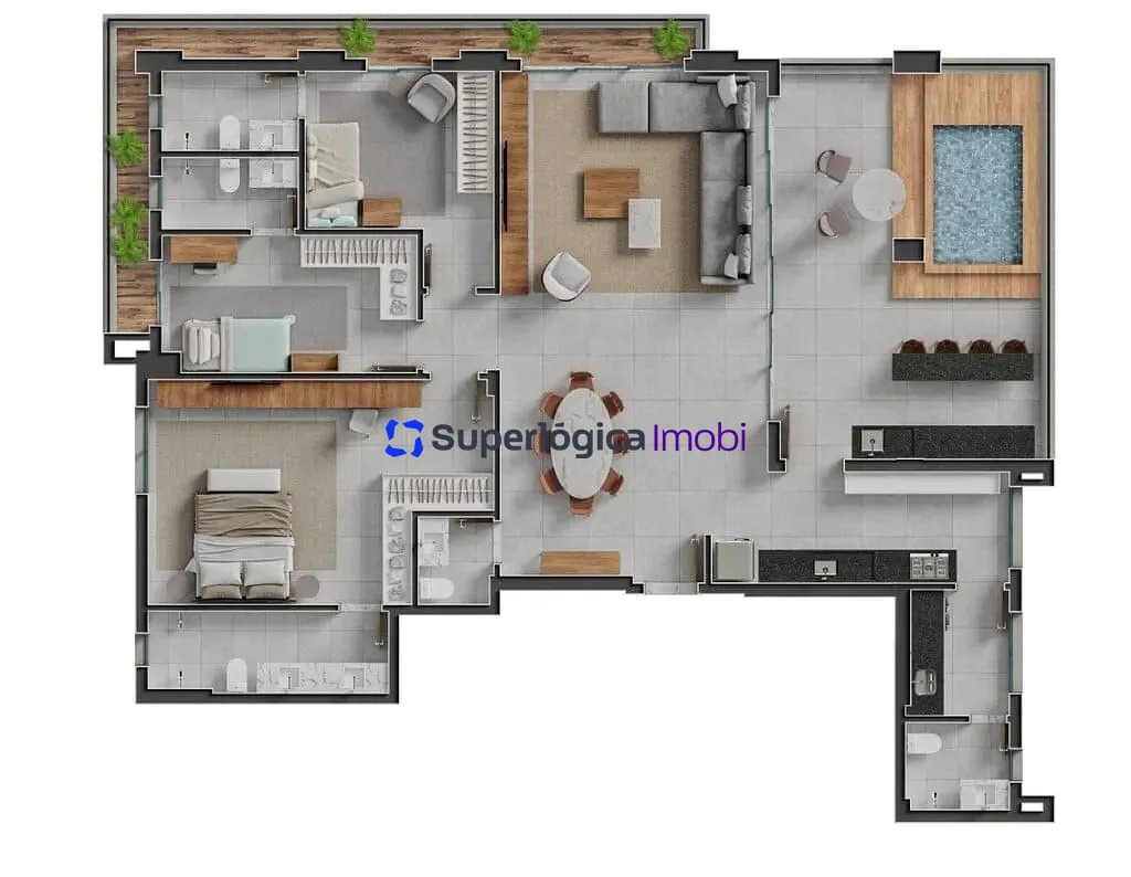 Apartamento, 2 quartos, 80 m² - Foto 108