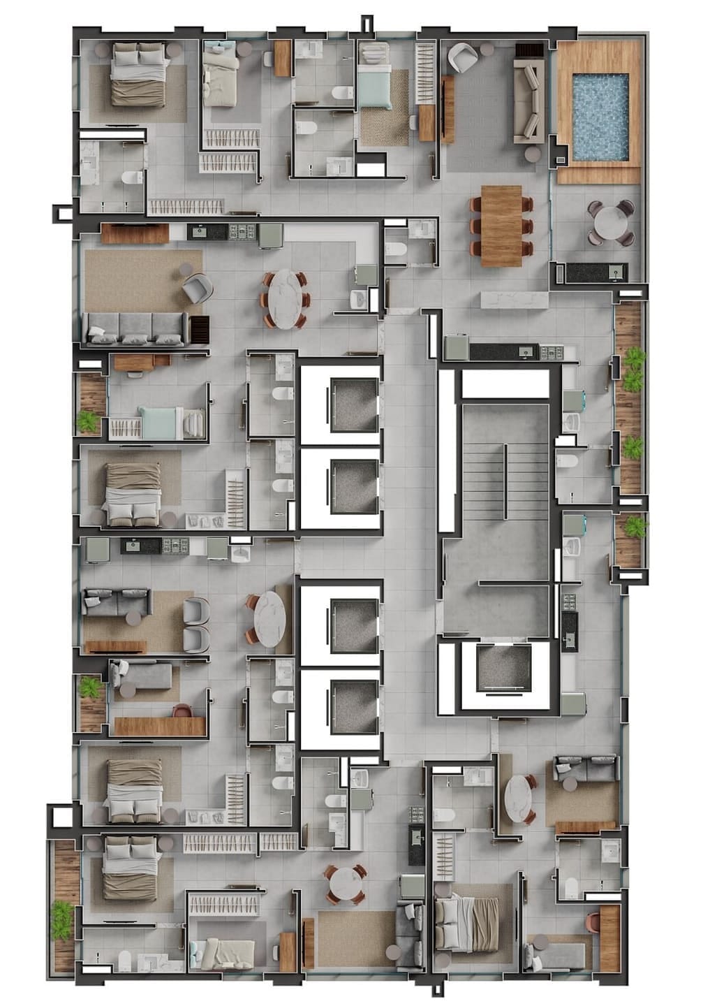 Apartamento, 3 quartos, 87 m² - Foto 60