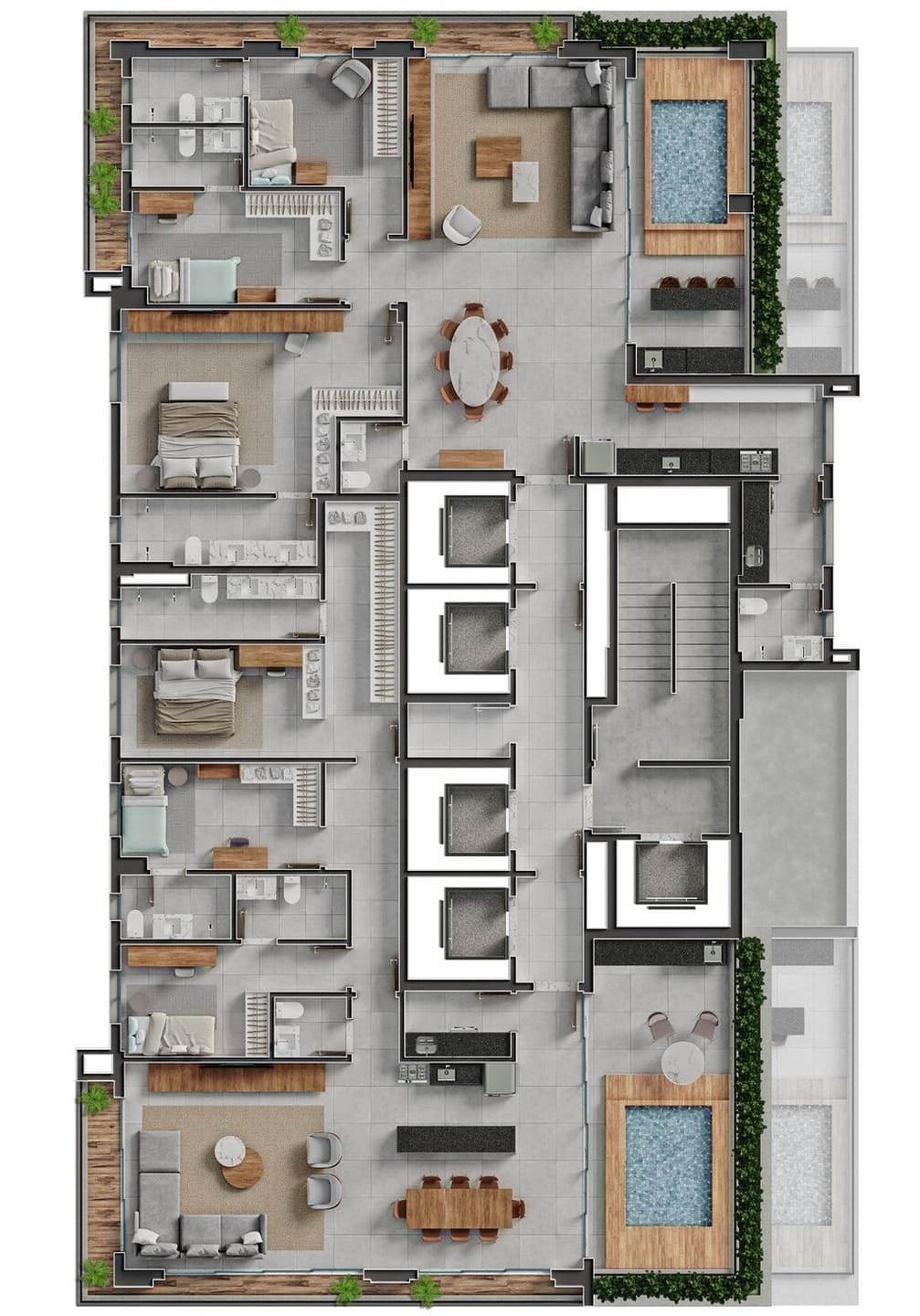 Apartamento, 3 quartos, 87 m² - Foto 63