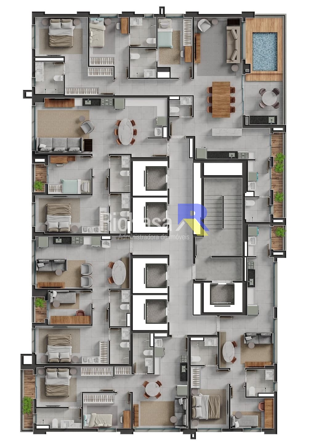 Apartamento, 3 quartos, 87 m² - Foto 60