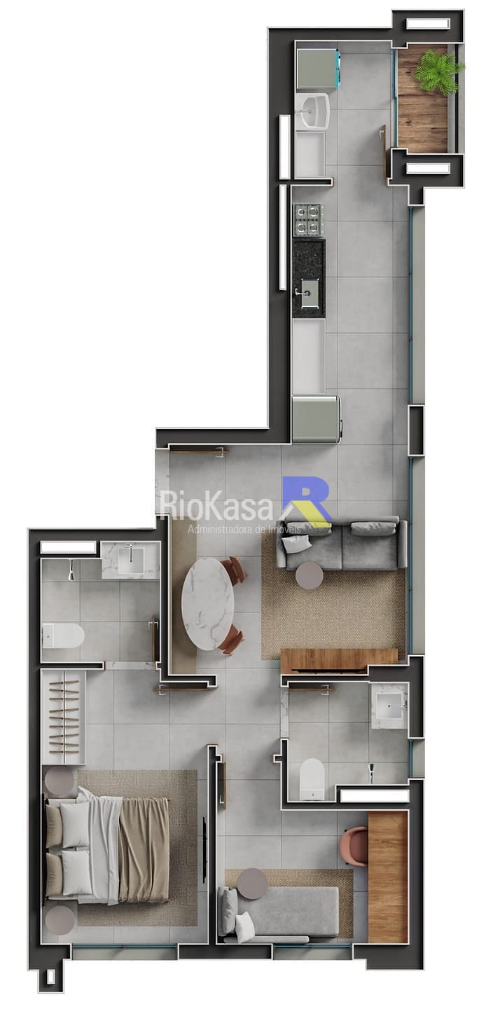 Apartamento, 3 quartos, 87 m² - Foto 75