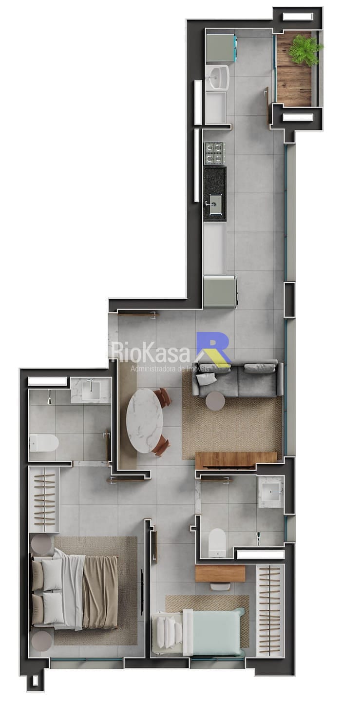 Apartamento, 3 quartos, 87 m² - Foto 76