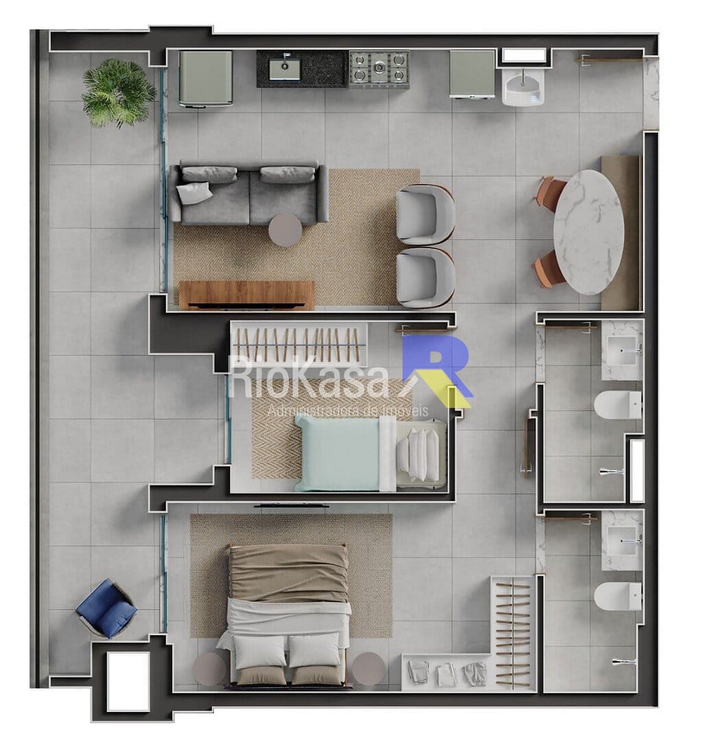 Apartamento, 3 quartos, 87 m² - Foto 80