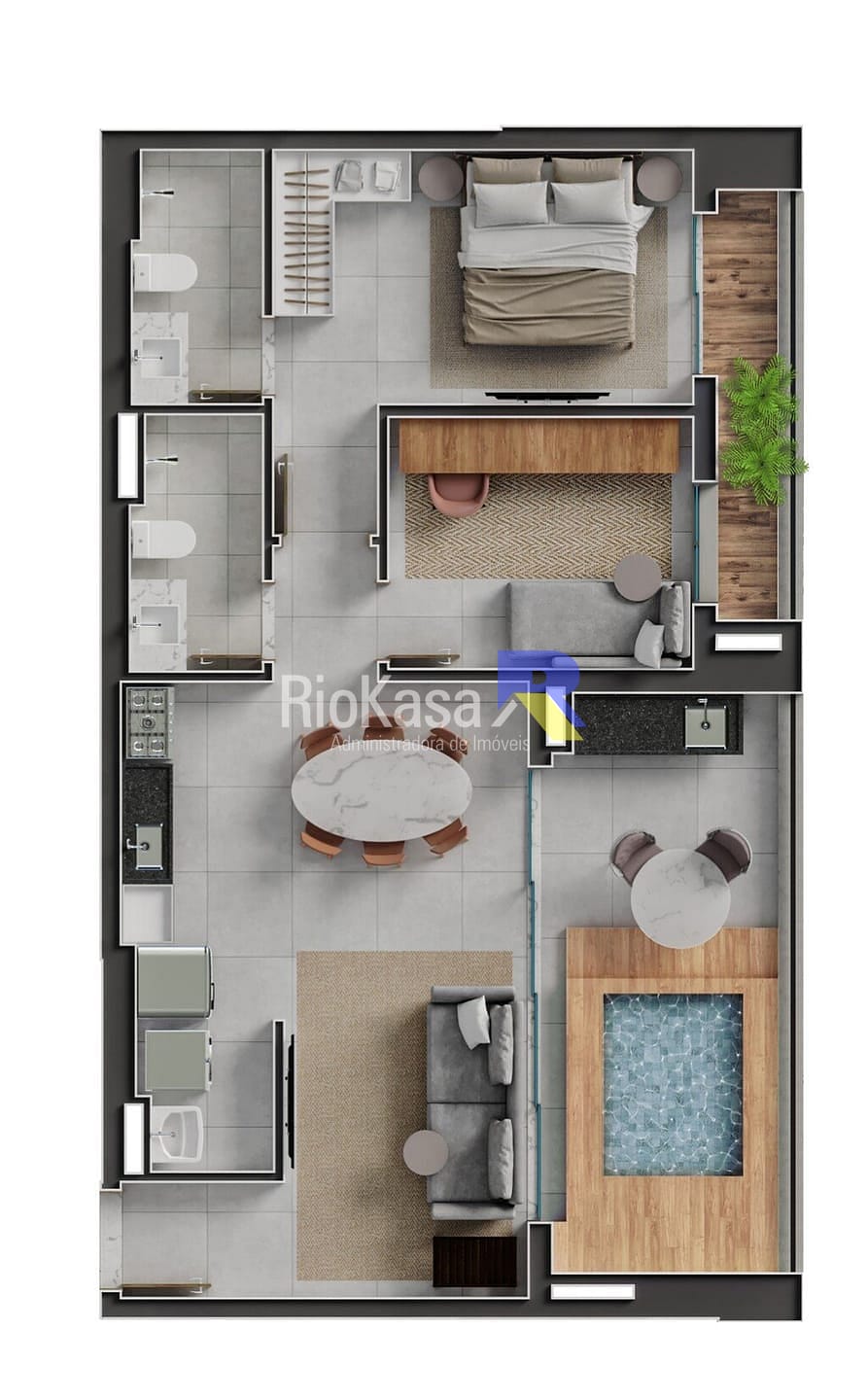 Apartamento, 3 quartos, 87 m² - Foto 89