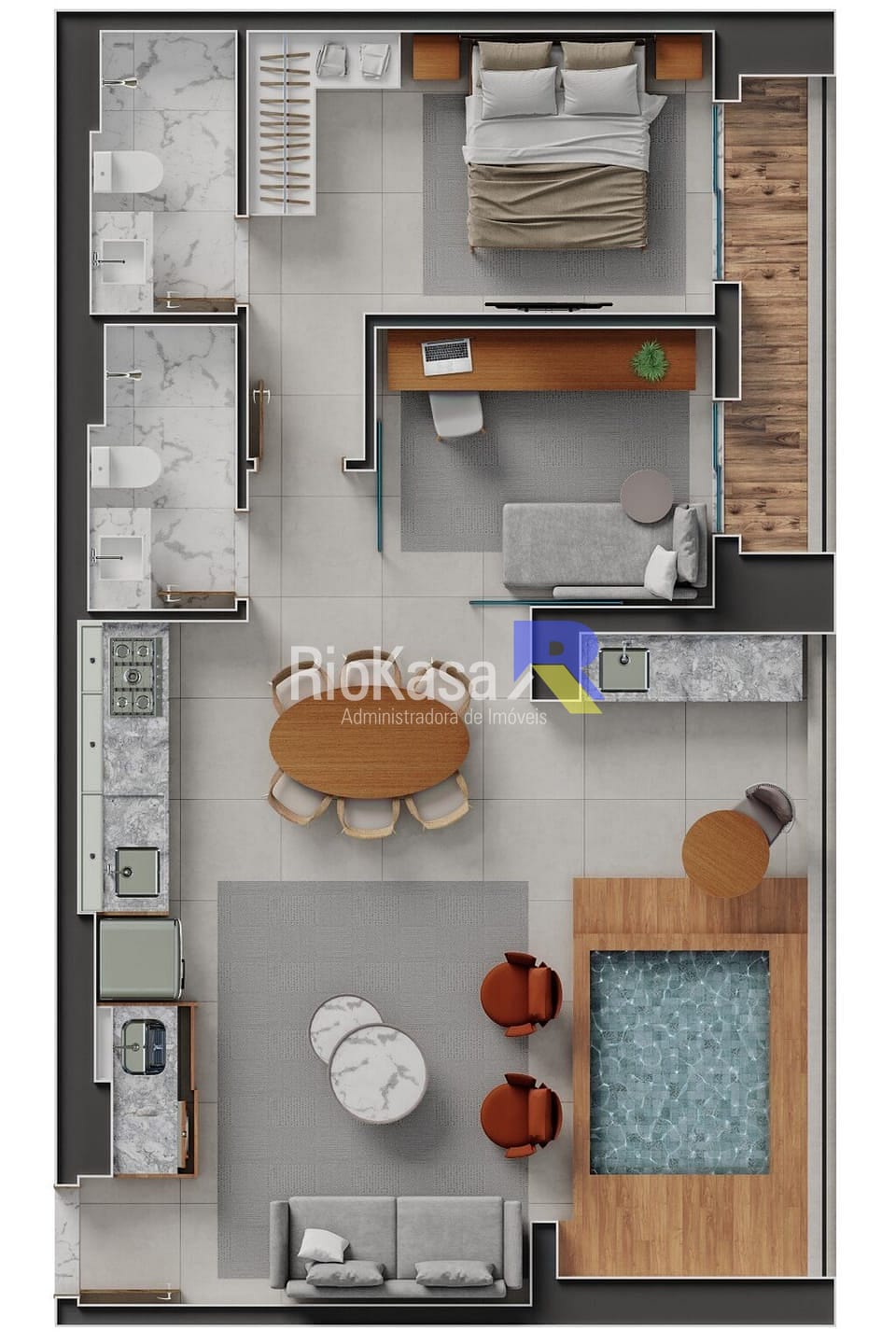 Apartamento, 3 quartos, 87 m² - Foto 92