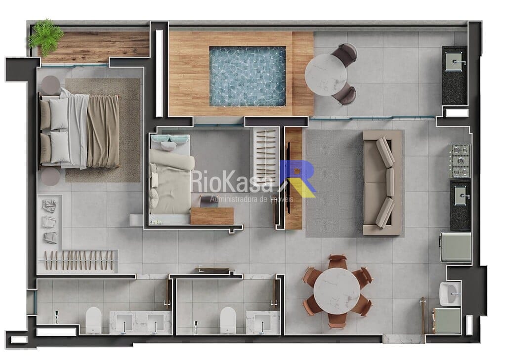 Apartamento, 3 quartos, 87 m² - Foto 93