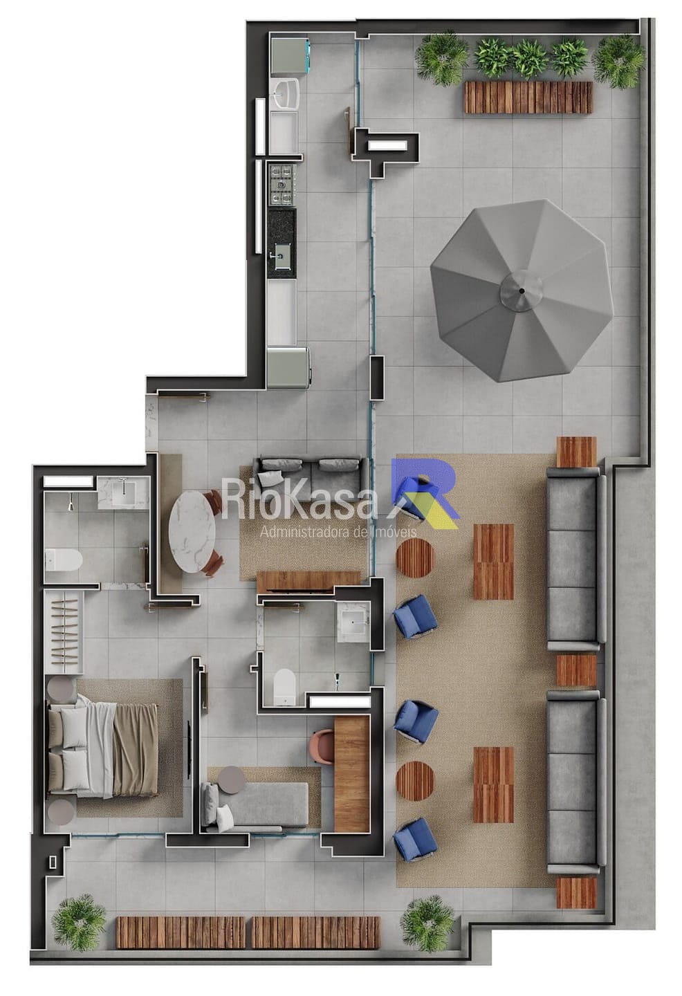 Apartamento, 3 quartos, 87 m² - Foto 98