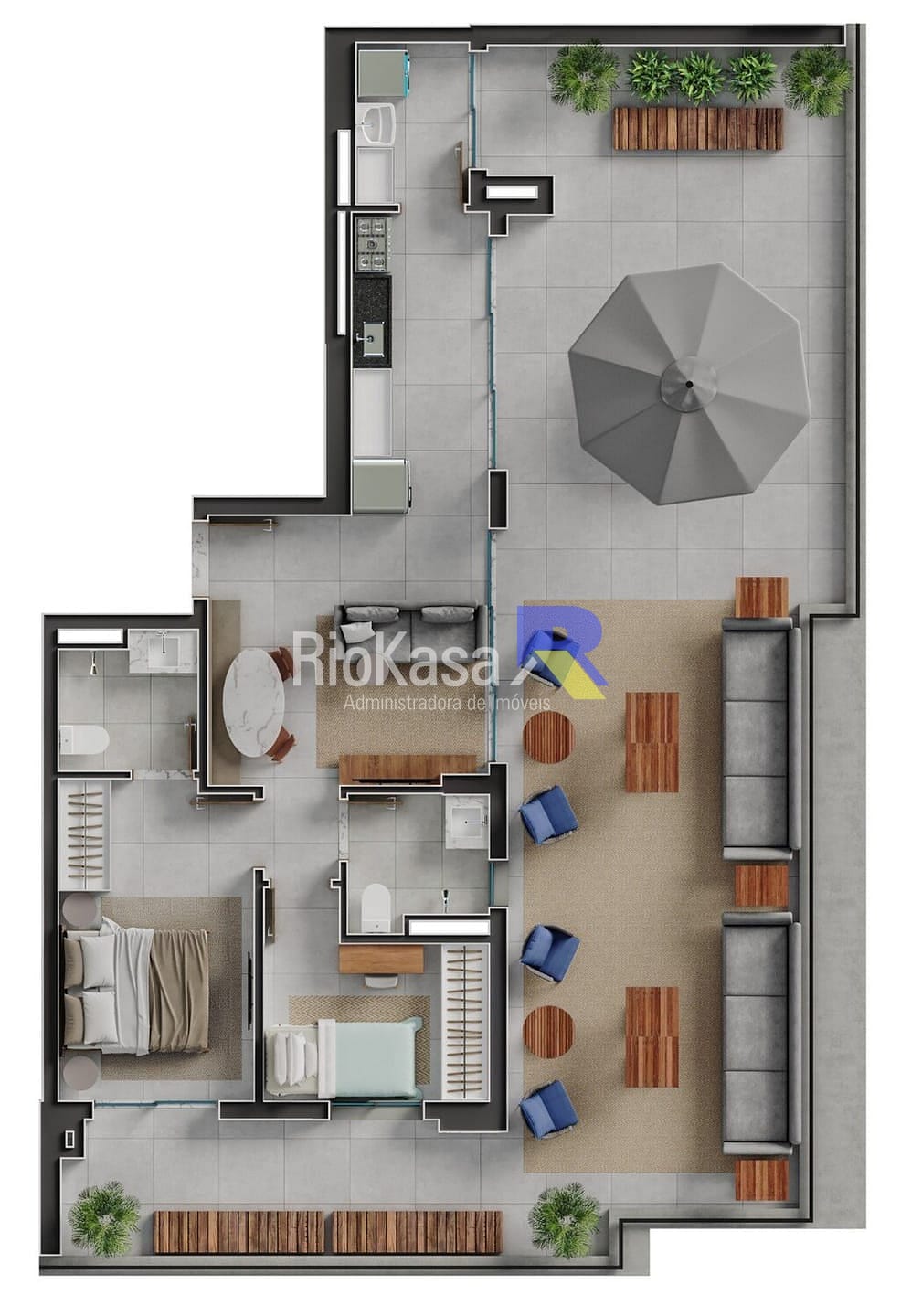 Apartamento, 3 quartos, 87 m² - Foto 99