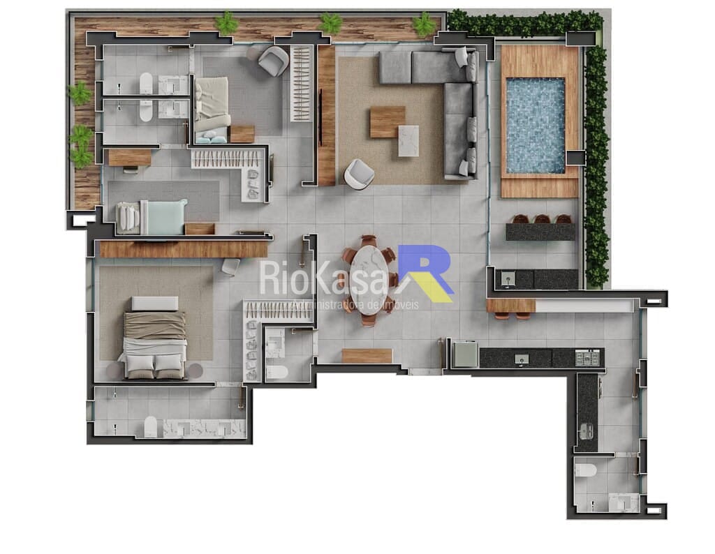 Apartamento, 3 quartos, 87 m² - Foto 105