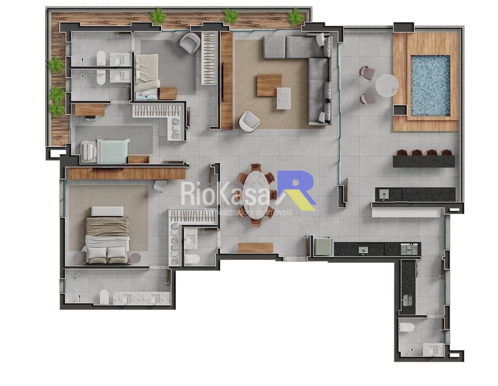 Apartamento, 3 quartos, 87 m² - Foto 108