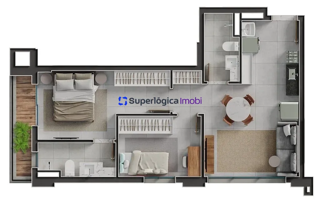Apartamento, 3 quartos, 87 m² - Foto 77