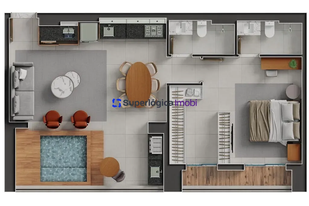 Apartamento, 3 quartos, 87 m² - Foto 91