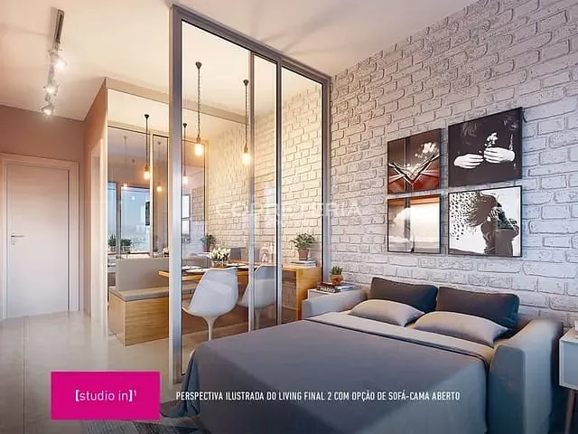 Studio 1 quarto e 1 banheiro, à venda, no bairro Moema em São Paulo