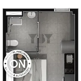 Apartamento, 1 quarto, 21 m² - Foto 21