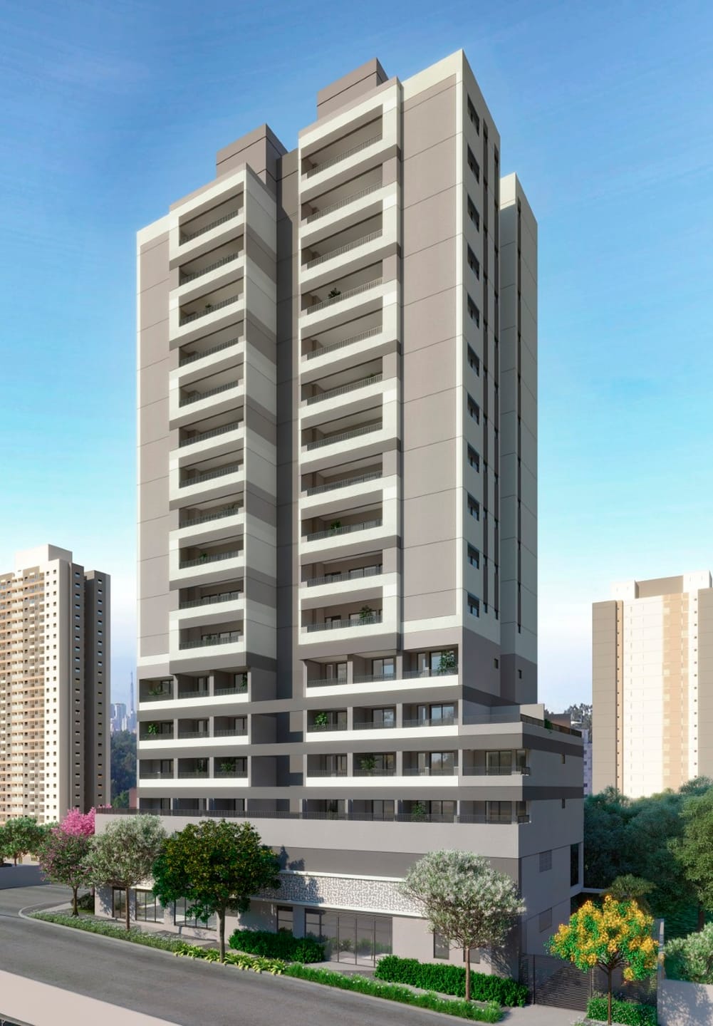 Apartamento à venda 3 Quartos 1 Suite 2 Vagas 84.08M² Perdizes São Paulo - SP | THINK Tanabi - Residencial