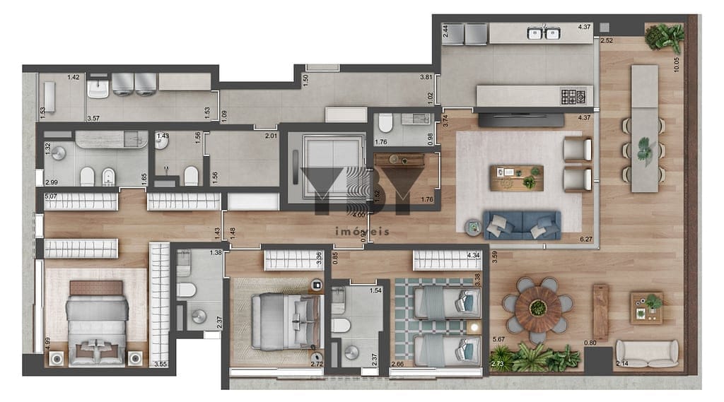 Cobertura, 4 quartos, 350 m² - Foto 42