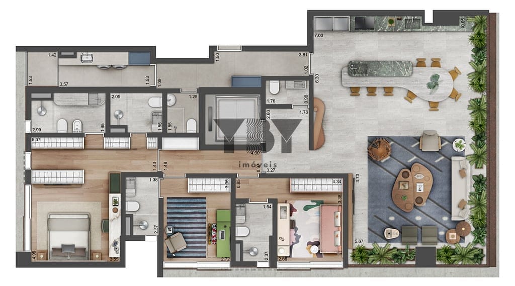 Cobertura, 4 quartos, 350 m² - Foto 44