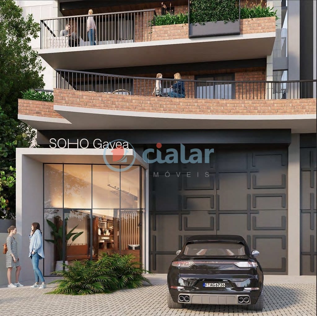 Apartamento à venda com 1 quarto, 41m² - Foto 3