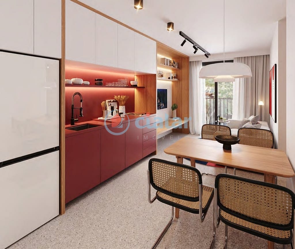 Apartamento à venda com 1 quarto, 41m² - Foto 5