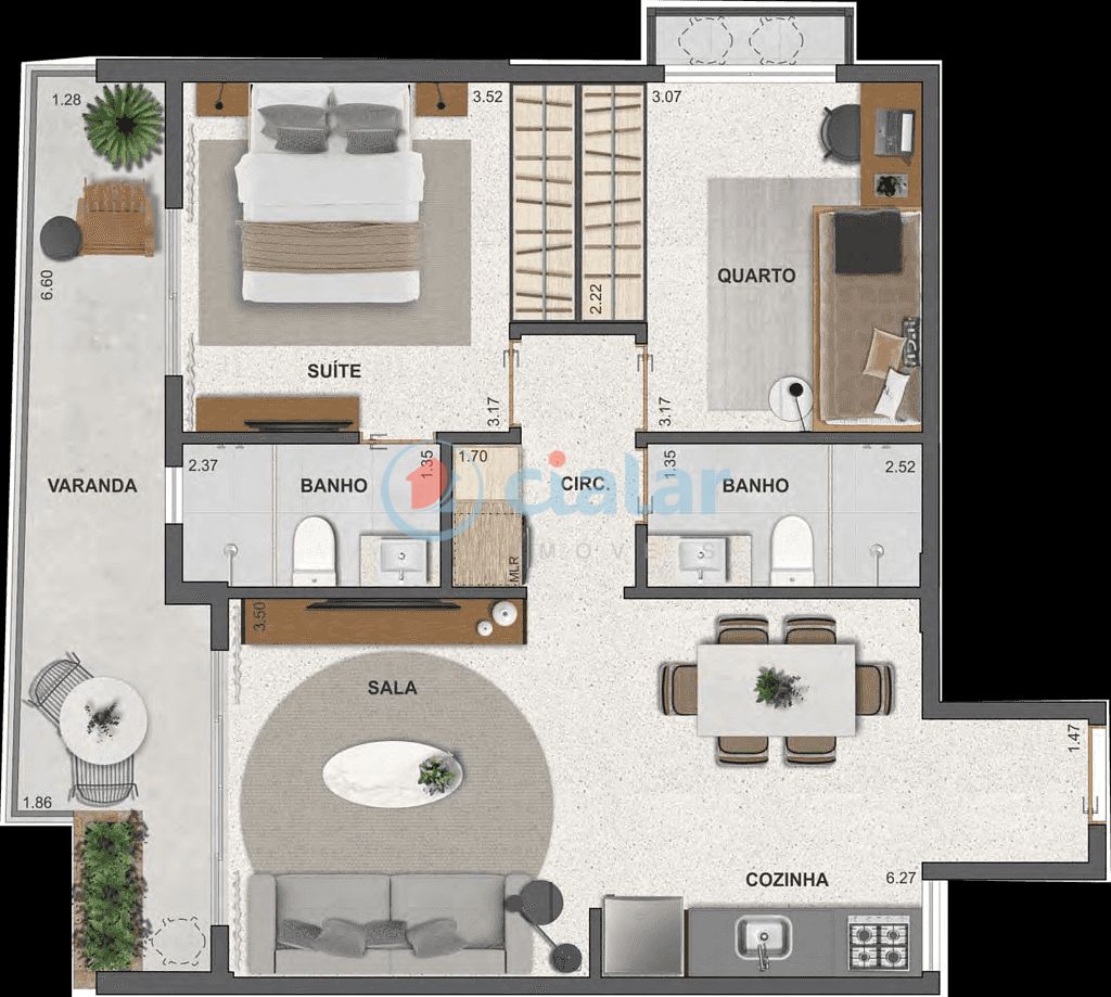 Apartamento à venda com 1 quarto, 41m² - Foto 22