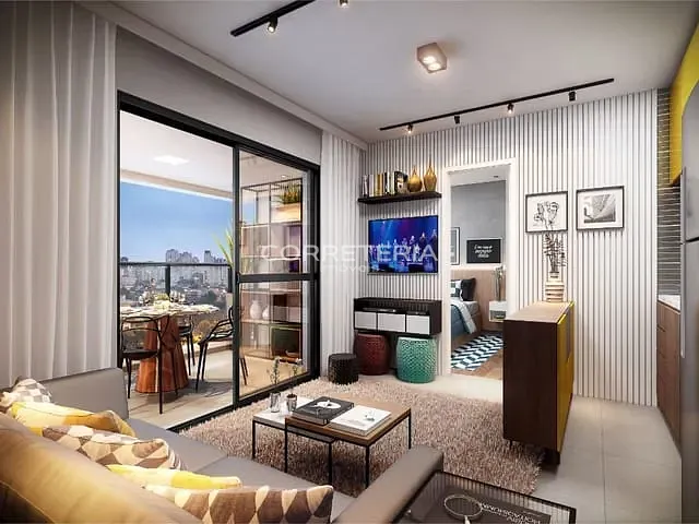 Apartamento 1 quarto e 1 banheiro, à venda, no bairro Vila Mariana em São Paulo