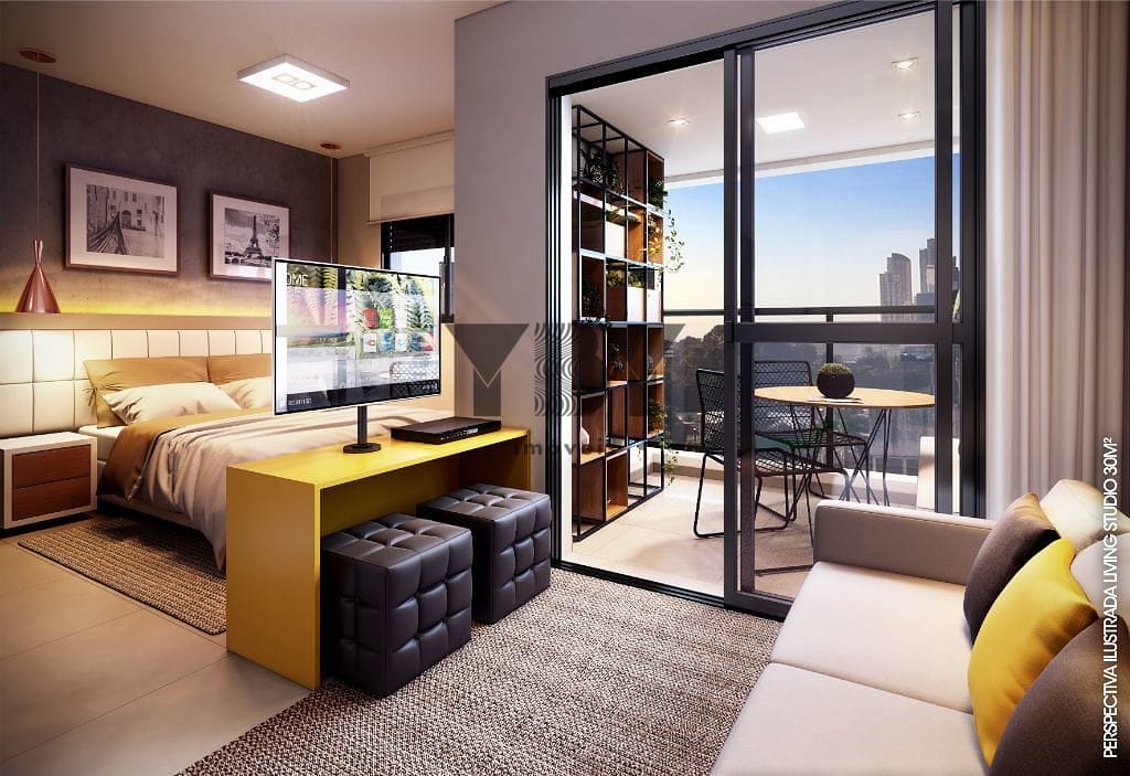 Apartamento, 1 quarto, 43 m² - Foto 3