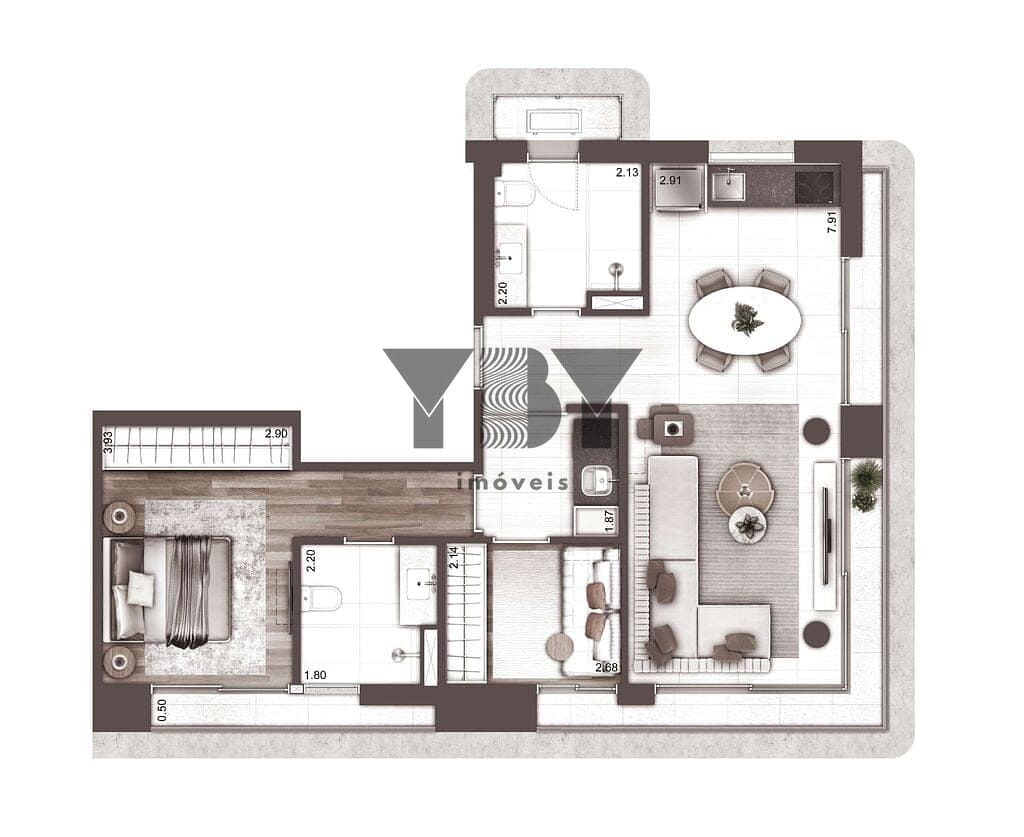 Apartamento, 2 quartos, 106 m² - Foto 32
