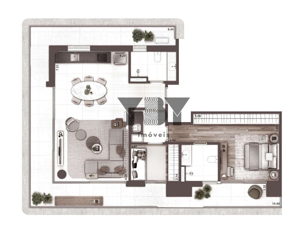 Apartamento, 2 quartos, 106 m² - Foto 36