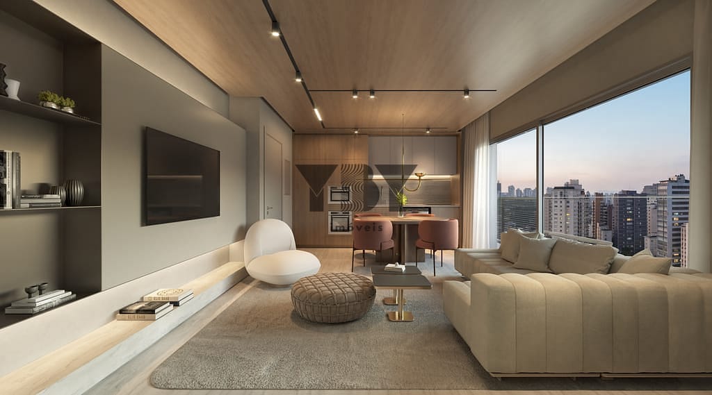 Apartamento, 1 quarto, 33 m² - Foto 3