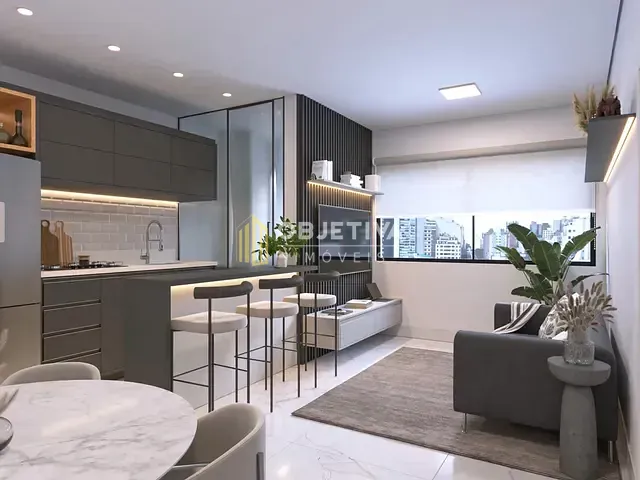 Apartamento 3 quartos e 2 banheiros, à venda, no bairro Menino Deus em Porto Alegre
