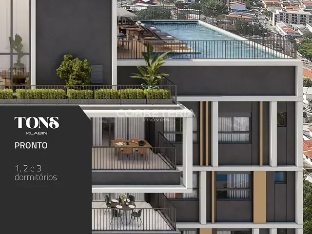 Apartamento 2 quartos e 2 banheiros, à venda, no bairro Chácara Klabin em São Paulo