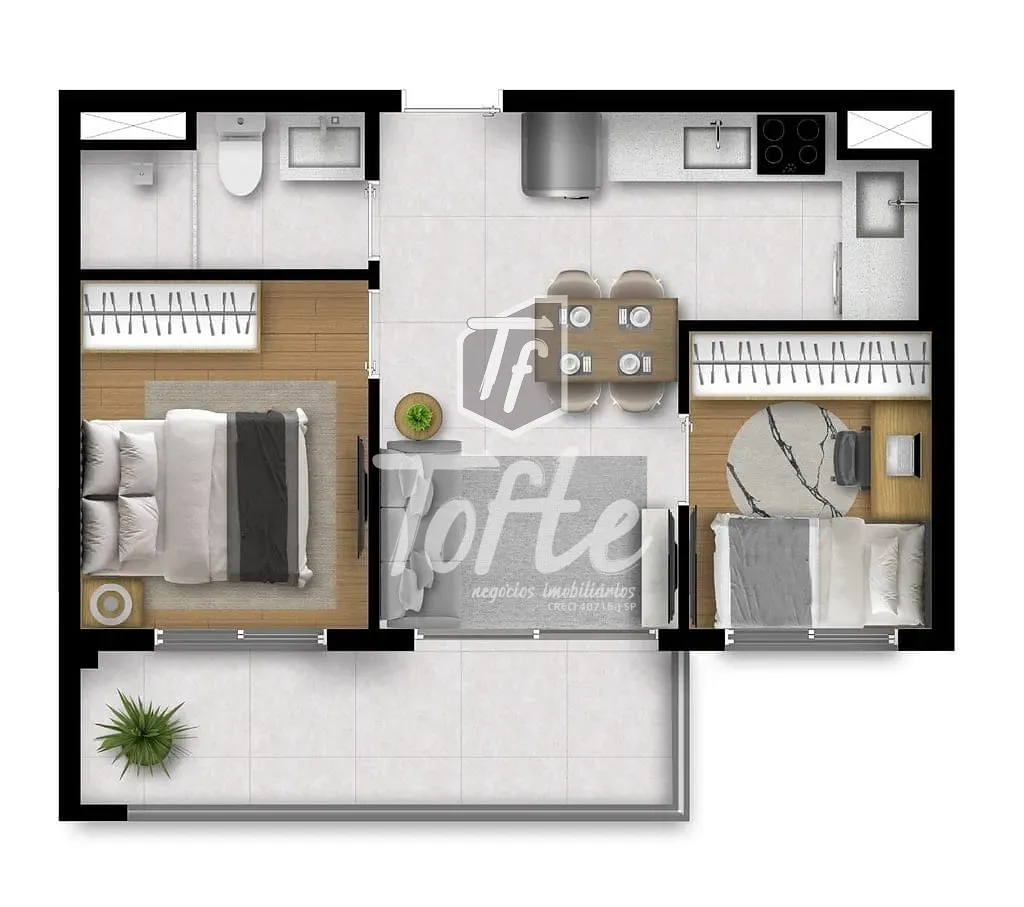 Apartamento, 2 quartos, 76 m² - Foto 12
