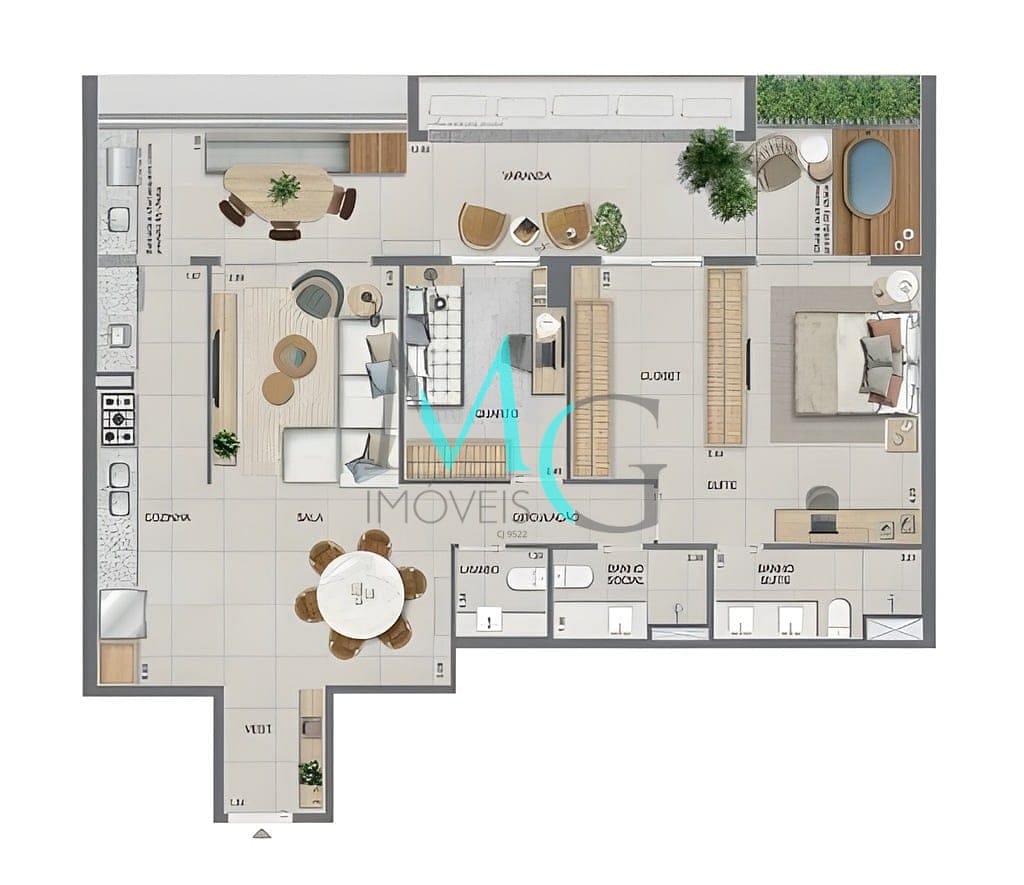 Cobertura à venda com 3 quartos, 250m² - Foto 22