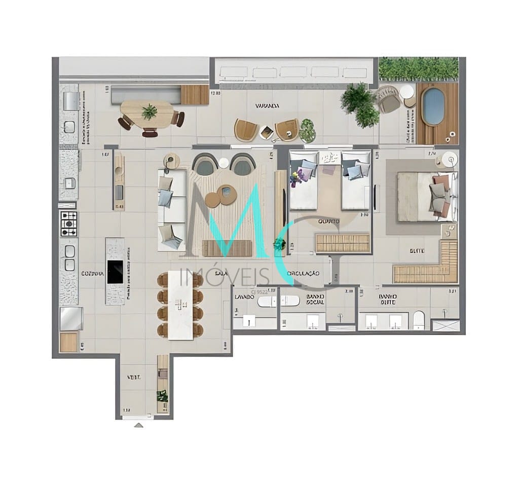 Cobertura à venda com 3 quartos, 250m² - Foto 23