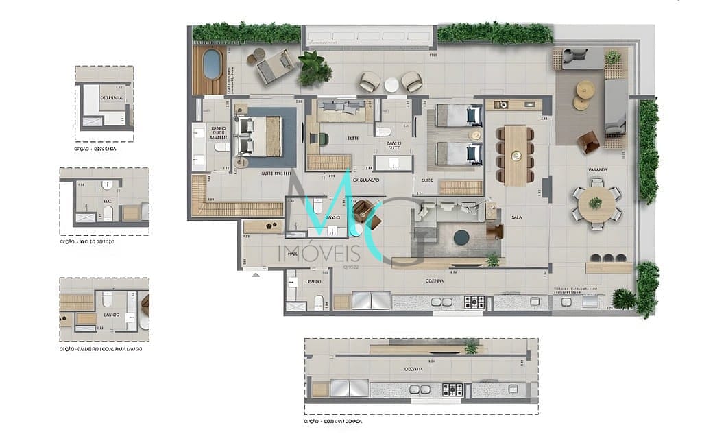 Cobertura à venda com 3 quartos, 250m² - Foto 29