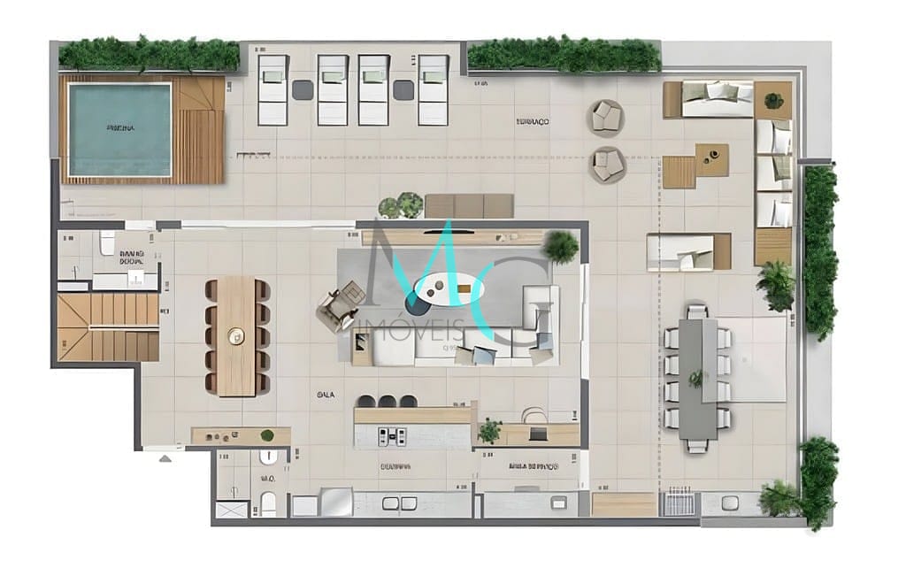 Cobertura à venda com 3 quartos, 250m² - Foto 40