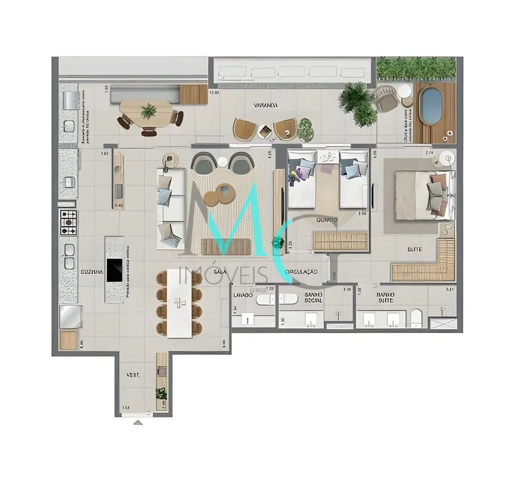 Cobertura, 3 quartos, 250 m² - Foto 23