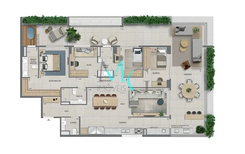 Cobertura, 3 quartos, 250 m² - Foto 28