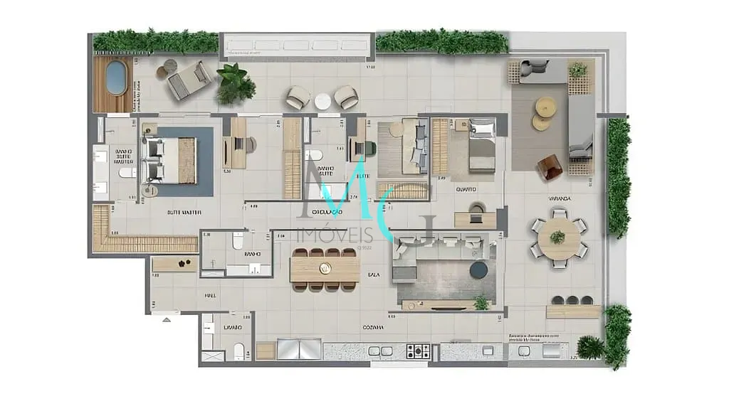 Cobertura, 3 quartos, 250 m² - Foto 31