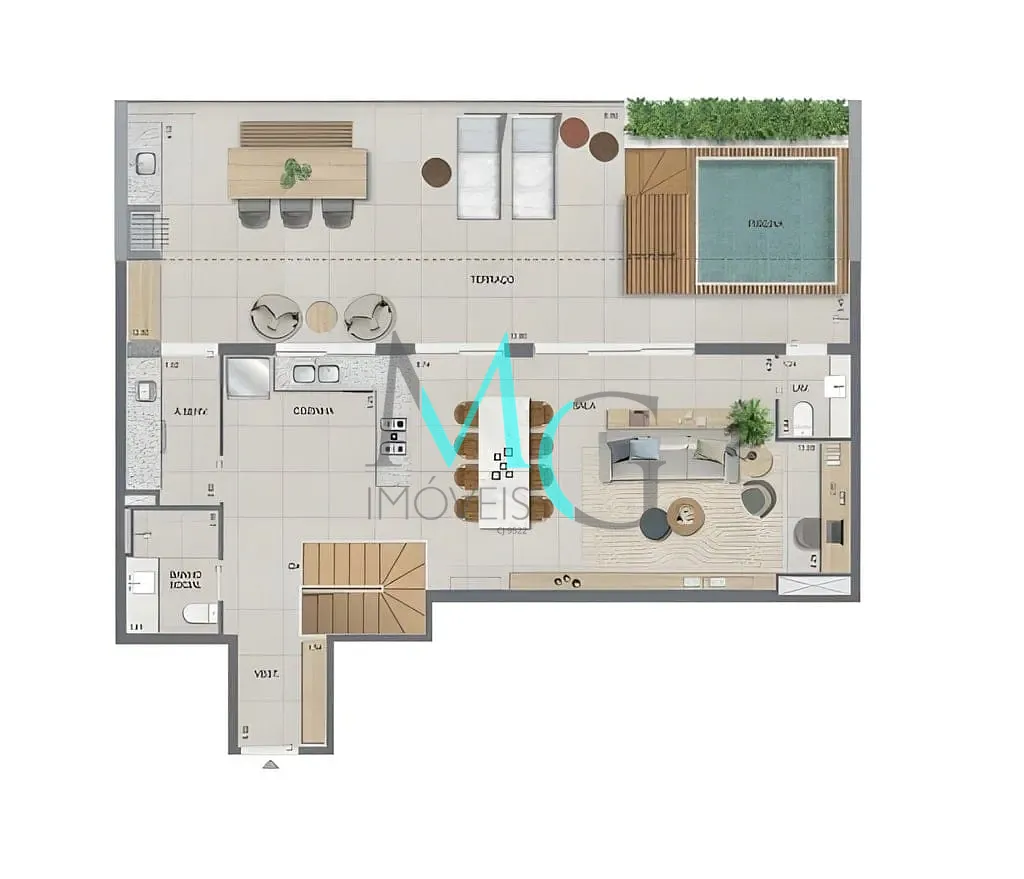 Cobertura, 3 quartos, 250 m² - Foto 34